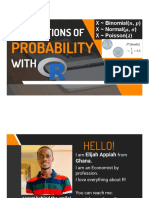 Foundations of Probability With R