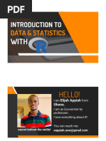 Introduction To Data and Statistics With R