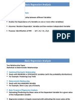 Basic Regression Analysis