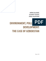 Environment Pollution Development The Case of Uzbekistan
