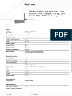 General Duty Safety Switches - DU321RB