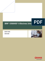 IBM Cognos 8 Business Intelligence: Query Studio User Guide