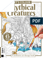 Let's Colour Mythical Creatures Ed1 2022