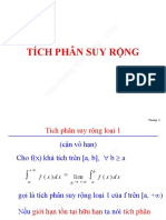 (Thuvientoan.net) Tích Phân Suy Rộng - Giải Tích 1 - Cô Trần Ngọc Diễm - ĐHBK TPHCM