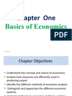 Basics of Economics ECSU 1