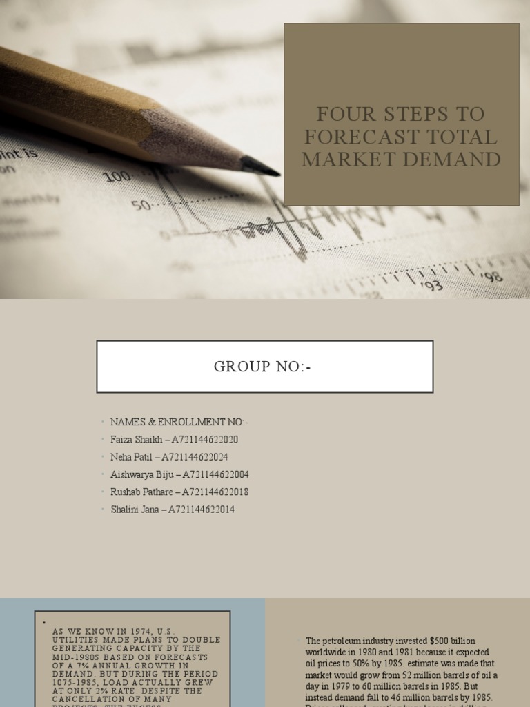 Four Steps to Total Market Demand Forecast | PDF | Forecasting ...