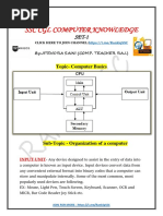 Computer For SSC CGL Part-1