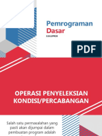 05 Pemrograman Dasar Reinal Ronny