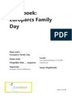 Draaiboek Europarcs Family Day