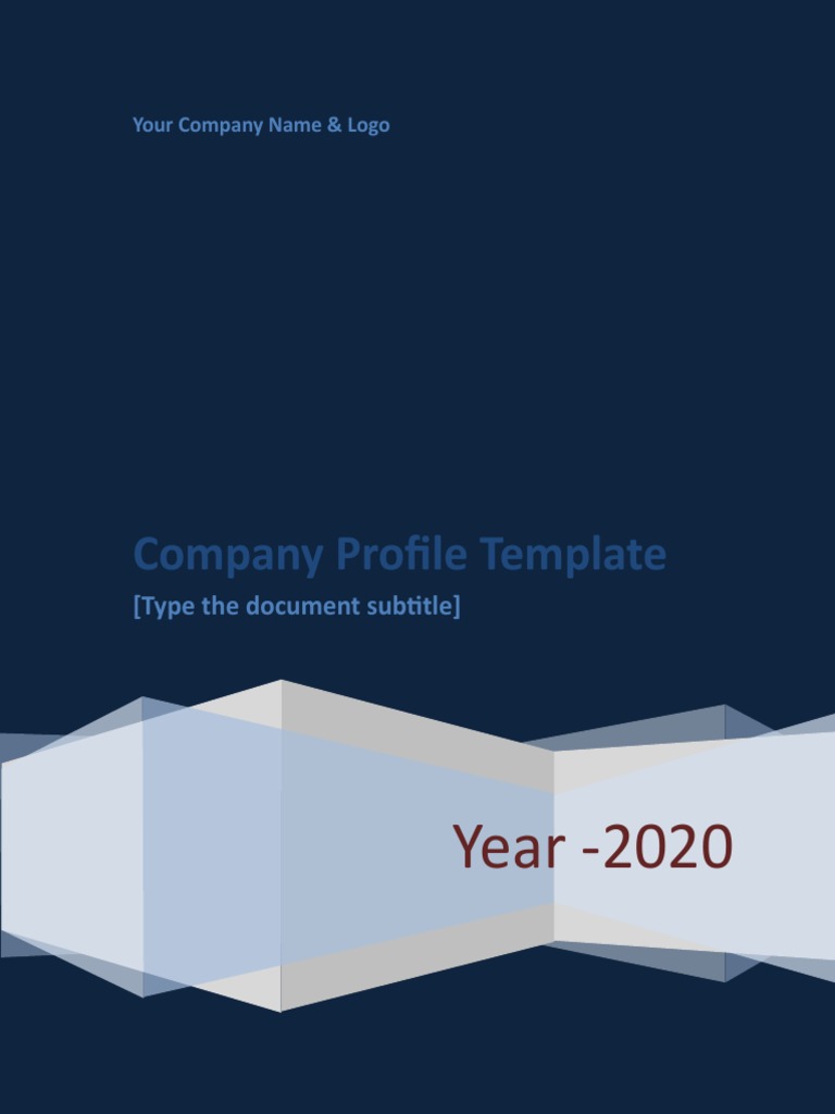 Company Profile Template 1 | PDF