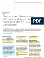 2017 - Diagnosis and Management of Chronic and Aggressive Periodontitis Part 2, Periodontal Management
