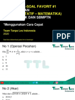 TTL - Soal Latihan 1