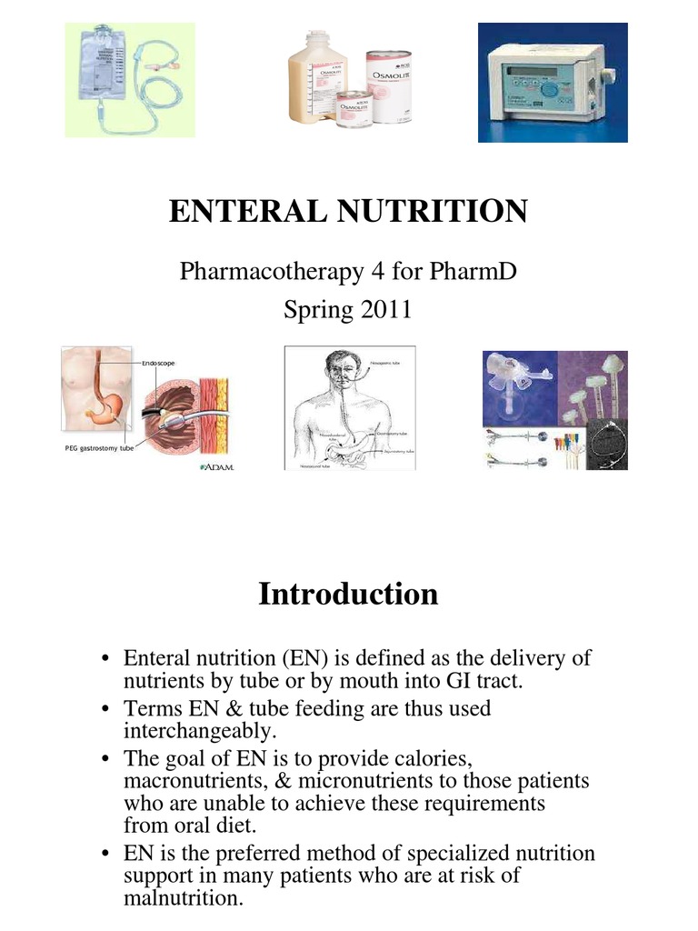 Enteral Nutrition | PDF | Diarrhea | Dietary Fiber