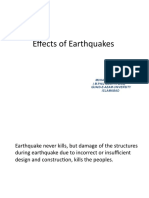 Effects of Earthquake