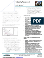 Tool Box Training - Criticality Assessment