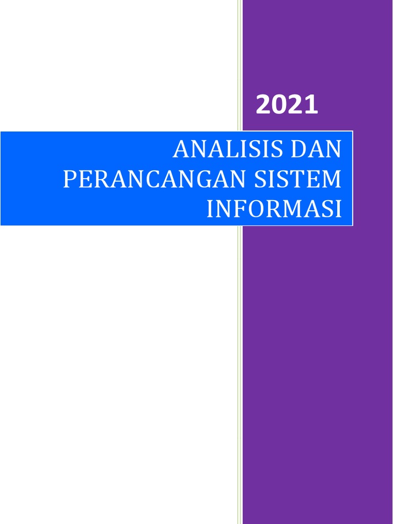 Modul Analisis dan Perancangan SI 2021 | PDF | Bisnis