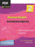Corrige Manuel Scolaire 3 Math Section Math t1 | PDF