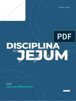 DISCIPLINA DO JEJUM VALNICE MILHOMENS - AULA 01