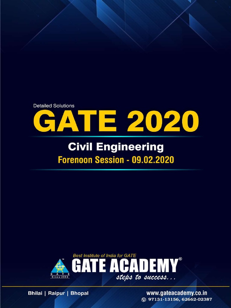 Gate pyq 3 pdf soil mechanics gases