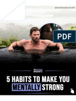 5 Habits To Make You Mentally Strong