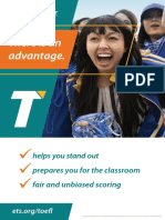 Toefl There Is A Difference Poster