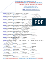 Tài Liệu Luyện Thi Thpt Quốc Gia Năm 2021: Nâng Cao Kĩ Năng Xử Lí Câu Hỏi Word Form (Phần 1)