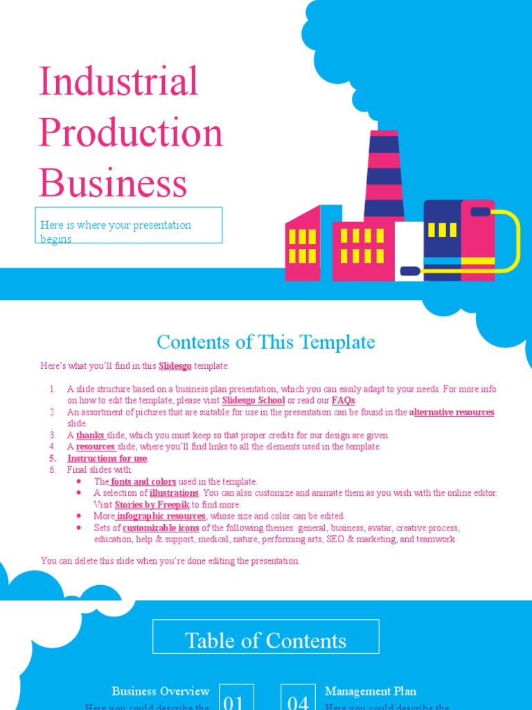hcb production business plan pdf