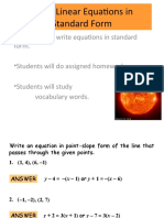 Meet 4 Standard Form Linier Functions