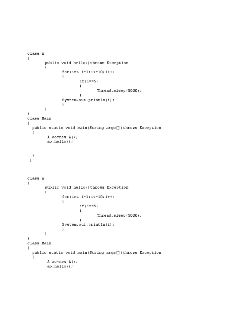 Java exception handling examples with try catch and printStackTrace ...
