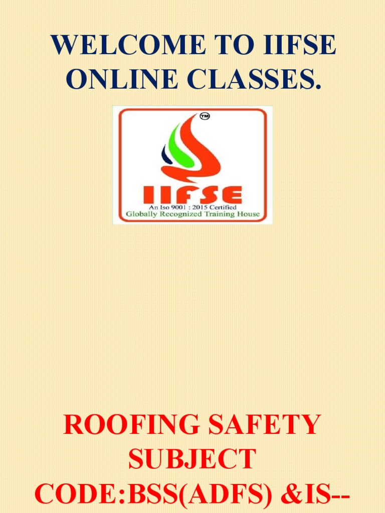 Roofing Safety | PDF | Roof | Safety