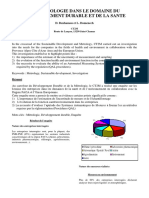 2008 La Métrologie Dans Le Domaine Du Développment Durable Et de La Santé