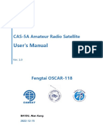 CAS 5A Amateur Radio Satellite Users Manual V1.0