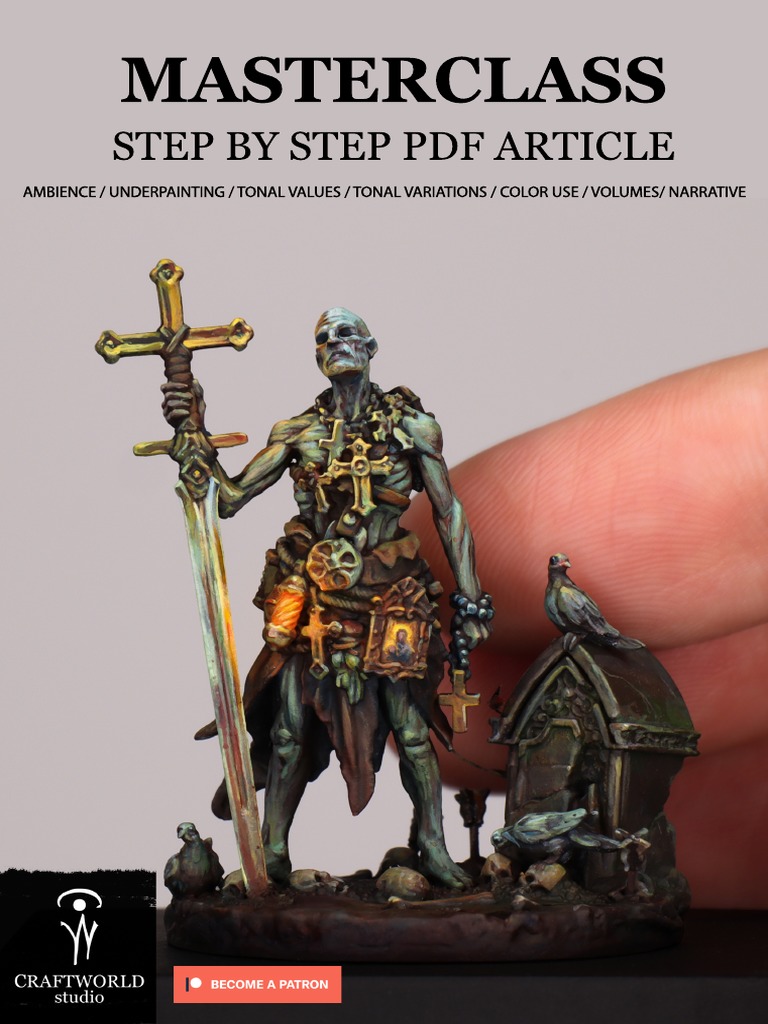 Miniature Painting: Underpainting & Layers | PDF