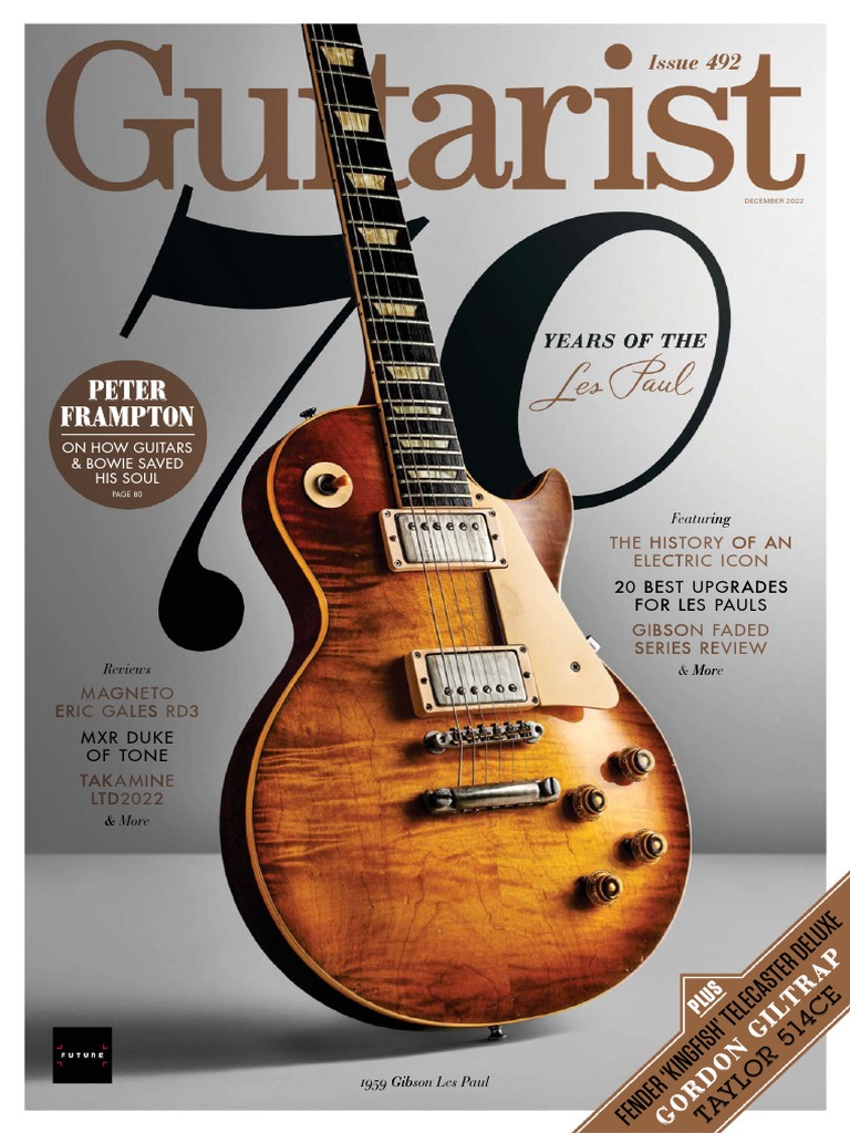 Tomson Les Paul Custom (Filtertron)（GuitaristIssue 4922022 | PDF  
