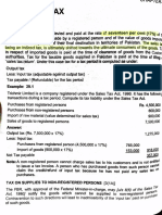 Sales Tax - Computation and Scope