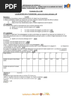 Devoir de Synthèse N°3 - Sciences physiques - Bac Sciences exp (2011-2012) Mr THIELLO