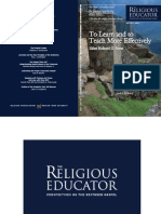 To Learn and To Teach More Effectively - Religious Studies Center (PDFDrive)