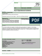 B.A Control Procedures Circular