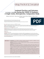 Isotretinoin Treatment Practices and Outcomes in Acne Patients During The COVID-19 Pandemic: A Single Center, Retrospective, Comparative Study