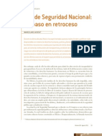 Ley de Seguridad Nacional: Un Paso en Retroceso, Por Mariclaire Acosta