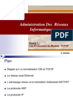 Cours 1 Les Protocoles Du Modele TCP IP