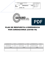 Plan de Contingencia A Emergencia COVID-19 SOFAMO SRL