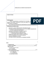 Guía para La Elaboración de Un Análisis Funcional Desde TCC