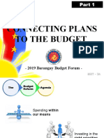 1-Connecting Plans To The Budget