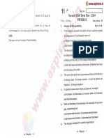 Aspirants AS101119 11th Physics 2nd Mid Term Exam 2019 Original Question Paper Tiruppur District English Medium 1