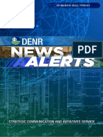 DENR News Alerts March 25 2022 Friday