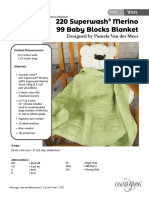 Baby Blocks Blanket