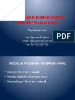 6 Model Dan Program Intervensi Awal