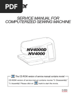 Service Manual Brother nv4000d