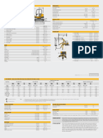 8026 CTS Mini Excavator Specs